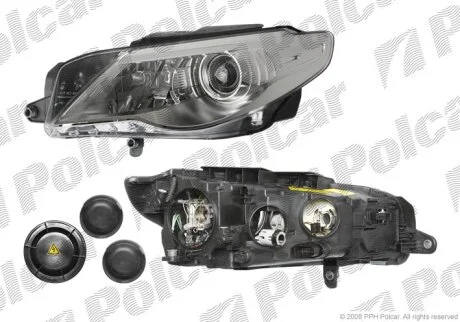 Фара основна PASSAT CC, 06.08- Polcar 9556101U