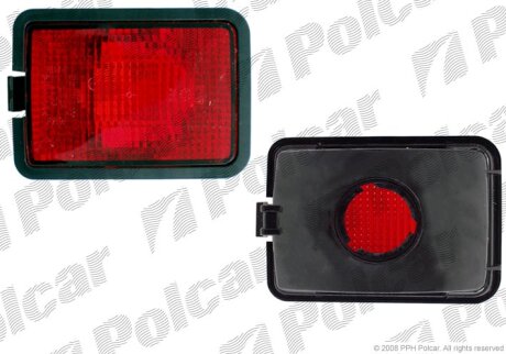 Противотуманка vw t4 96-04 задняя Polcar 9566972R