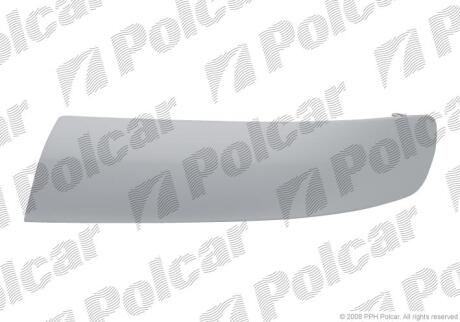 Молдинг бампера правий Polcar 9568078