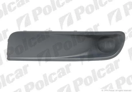 Решітка в бампері правий Polcar 9568276