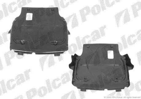 Захист під двигун TRANSPORT.(T5),04-09 Polcar 9568346