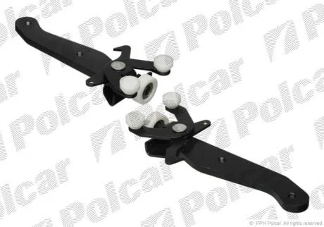 Направляюча нижн. прав. дверей зсувних (з роликами та кронштейном) VW T5 03- Polcar 9568Z73