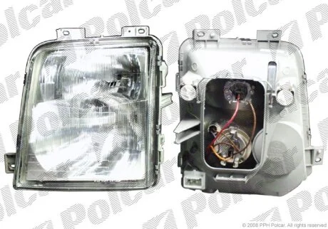 Фара основна, vw LT II, 05.96- Polcar 957110E