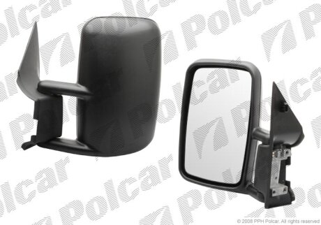 Зеркало левое механическое VW LT28-55 96-06 Polcar 957151M