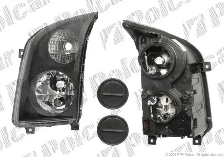 Фара основна, CRAFTER, 12.05- Polcar 9572090E