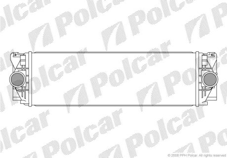 Радіатор повітря (інтеркулери), CRAFTER Polcar 9572J81