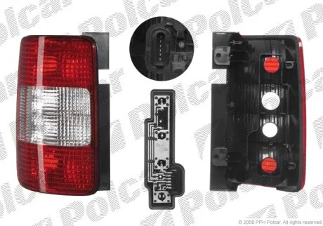Ліхтар задній, CADDYIII/LIFE, 04- Polcar 957588T