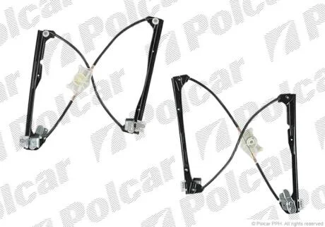 Склопідйомник електричний без електромотора Polcar 9578PSG1