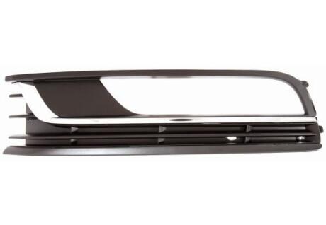 Решітка у бампері права Volkswagen PASSAT (B7), 2010- Polcar 95D12712