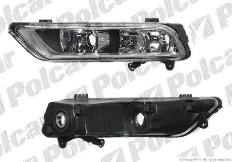 Передня протитуманна фара з денним світлом Polcar 95D129E
