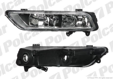 Фара передня PASSAT (B7), 11.10- Polcar 95D1301E