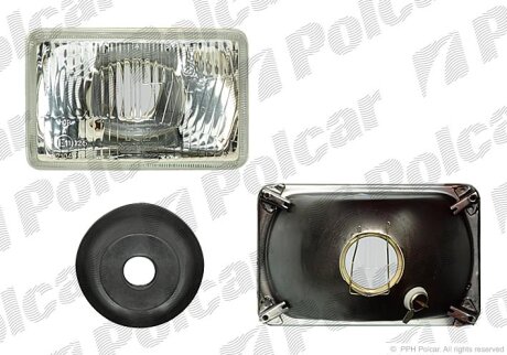 Фара основна, UNIWERSALNE Polcar 9911090E