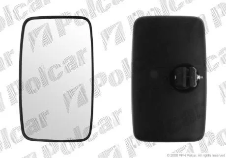 Дзеркало зовнішнє універсальне лівий=правий Polcar 99LU37E