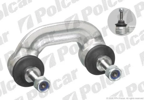 Стійка стабілізатора лівий=правий, AUDI A4 Polcar A510