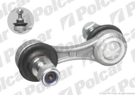 Стійка стабілізатора лівий=правий, BMW5 E39 96- Polcar B413