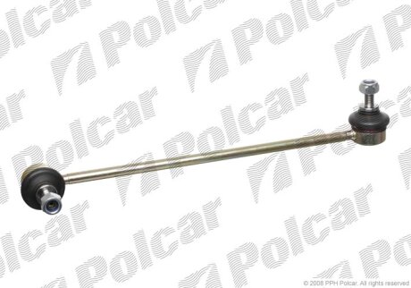 Стійка стабілізатора лівий, BMW 3 E46 4.98- Polcar B619