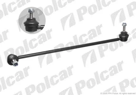 Стійка стабілізатора правий, BMW7 E65 01- Polcar B660