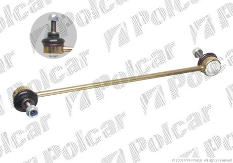 Стійка стабілізатора лівий=правий, FIAT PANDA 03- Polcar F337T