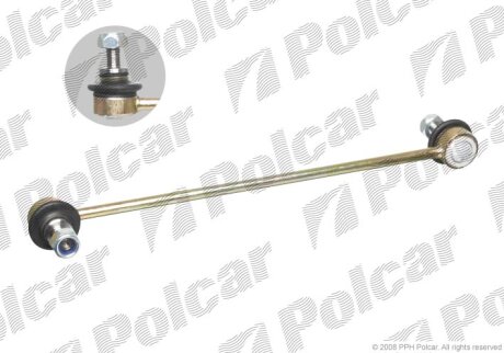 Стійка стабілізатора лівий=правий, FORD FIESTA 02- Polcar FO244