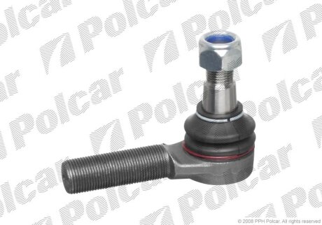Наконечник тяги рульової лівий FORD TRANSIT -92 Polcar FO851