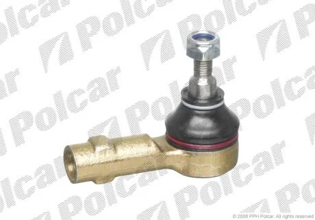 Наконечник тяги рульової лівий=правий HYUNDAI PONY/EXCEL Polcar HY101