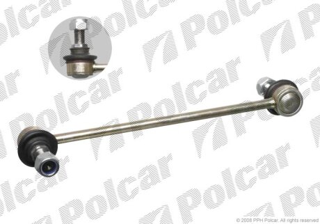 Стійка стабілізатора лівий=правий, HYUNDAI TUCSON 04- Polcar HY339