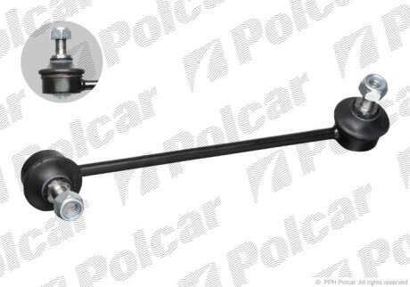 Стійка стабілізатора лівий, KIA RIO 03- Polcar KI247