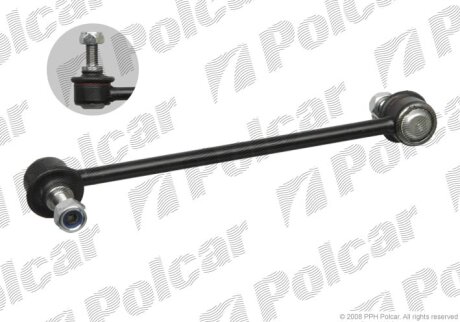 Стійка стабілізатора лівий, KIA PICANTO Polcar KI407