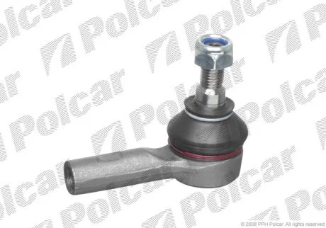 Наконечник тяги рульової лівий=правий, MERC.202 (C-180) 92- Polcar M121