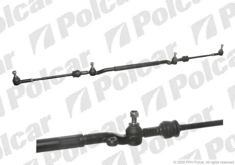 Рульова тяга лівий=правий, MERCEDES W202 92- Polcar M129