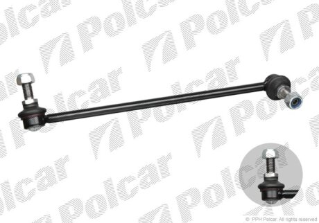 Стійка стабілізатора правий, KLASA C (W204), 01.0 Polcar M541A