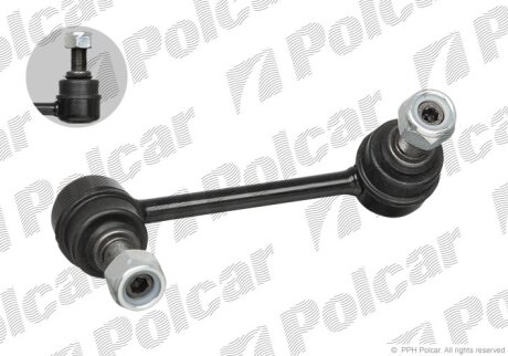 Стійка стабілізатора лівий, PAJERO IV Van (V9_, Polcar MI529