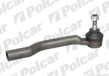 Наконечник тяги рульової правий, MICRA III (K12), 03. Polcar N802