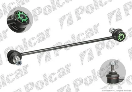 Стійка стабілізатора лівий=правий, MASTER III Platforma Polcar R490T