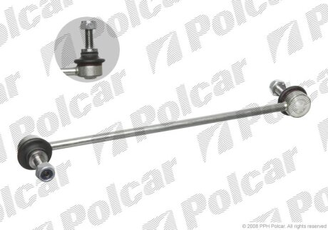 Стійка стабілізатора лівий=правий, RENAULT MEGANE II Polcar R520