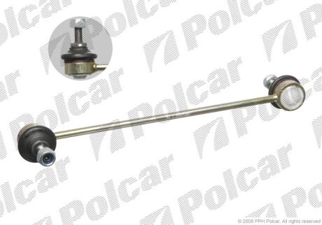 Стійка стабілізатора лівий=правий, RENAULT LAGUNA, 01- Polcar R620T