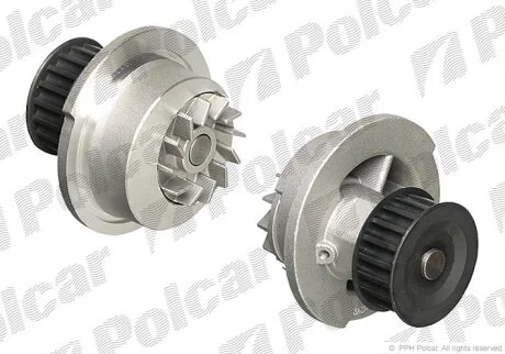 Водяна помпа Opel 1.2i/1.4i/1.6i/ Daewoo Lanos 1.2/1.4/1.5 05.97- Polcar S10004