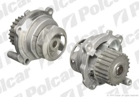Водяной насос (23 зуба) VAG 1.6/2.0 FSI 02- Polcar S10024