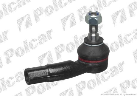 Наконечник тяги рульової лівий, SKODA FABIA/VW POLO Polcar SK402