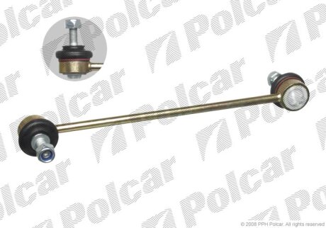 Стійка стабілізатора лівий=правий, SKODA FABIA/POLO 02- Polcar SK407T