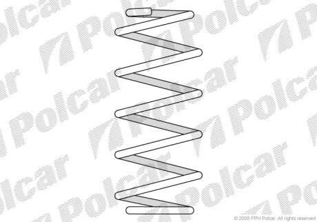 Пружина, TRANSPORTER T5 Platf Polcar SU39230