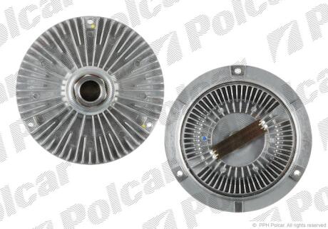 Віскомуфта Bmw E65/66 730D 01-> Polcar SV5028S