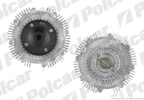 Гідромуфта приводу вентилятора Toyota Land Cruiser 100, LEXUS LX 4.7 98-08 Polcar SV5073S