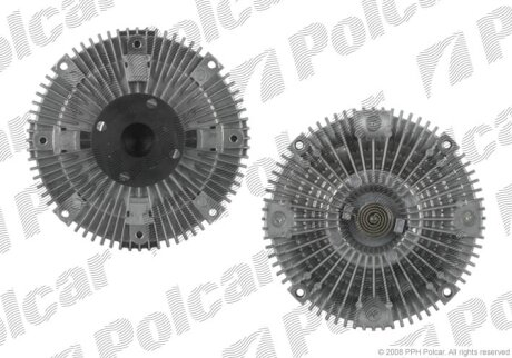 Віско-зчеплення, MITSUBISHI L200 96- Polcar SV6032S