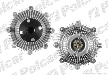 Віско-зчеплення, VOLVO 240/740/940 Polcar SV6074S