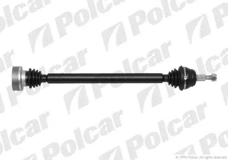 Піввісь, NEW BEETLE kabriolet Polcar T78152