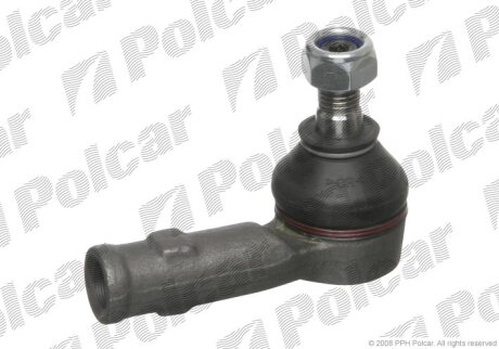 Наконечник тяги рульової правий, VW GOLF II/JETTA Polcar V401