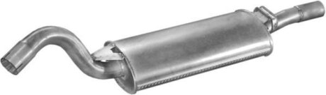 Глушник задн. AUDI 80 POLMOSTROW 0105