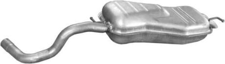 Глушитель основной Audi A3 1.9TDi 96-03, алюминизированный POLMOSTROW 01102