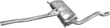 Резонатор POLMO Audi A4 2.5 TDi Turbo Diesel sedan, combi 08/97-06/00 алюмінізована сталь POLMOSTROW 01.117